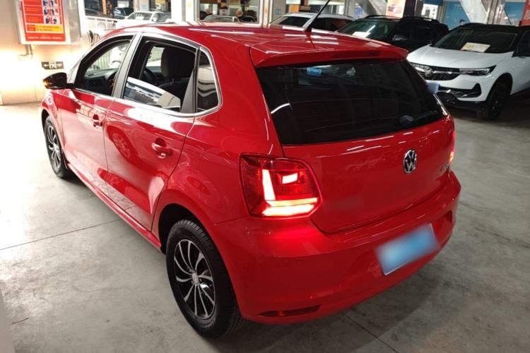 Used Volkswagen Polo 2016 1.4L Automatic Trendy Model Rear Left 45 Deg