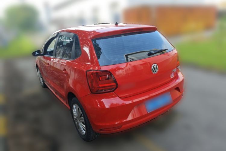 Used Volkswagen Polo 2016 1.6L Automatic Comfort Model Rear Left 45 Deg