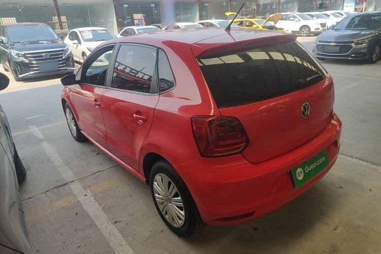Used Volkswagen Polo 2016 1.6L Automatic Comfort Model Rear Left 45 Deg