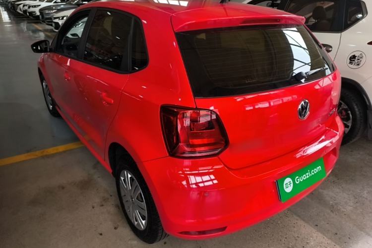 Used Volkswagen Polo 2016 1.4L Automatic Trendy Model Rear Left 45 Deg