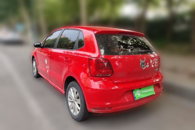 Used Volkswagen Polo 2016 1.6L Automatic Comfort Model Rear Left 45 Deg