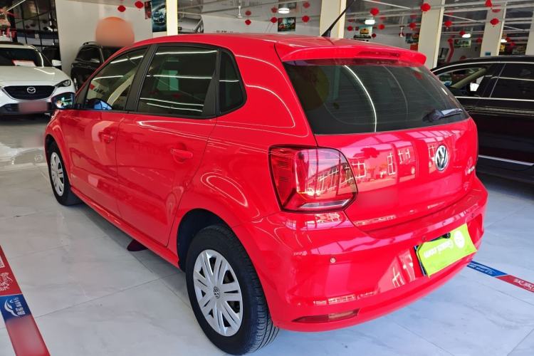 Used Volkswagen Polo 2016 1.4L Automatic Trendy Model Rear Left 45 Deg