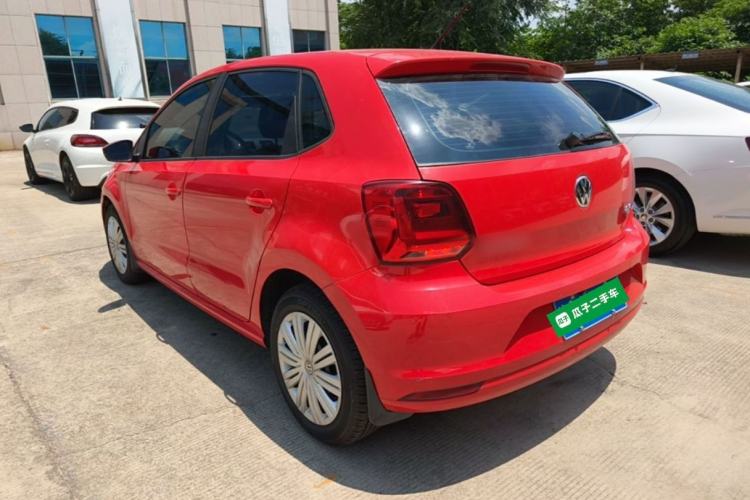 Used Volkswagen Polo 2016 1.6L Automatic Comfort Model Rear Left 45 Deg