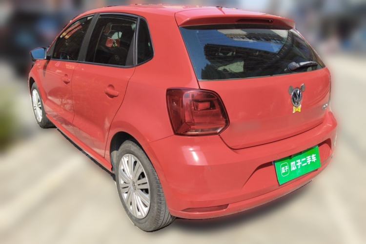 Used Volkswagen Polo 2016 1.6L Automatic Comfort Model Rear Left 45 Deg