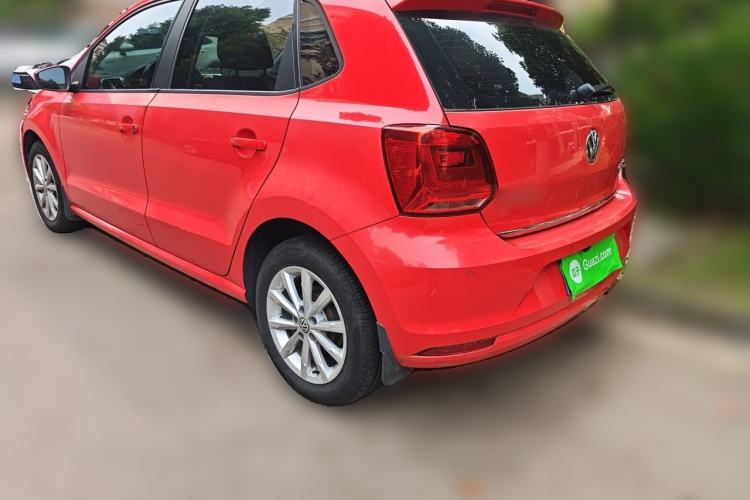 Used Volkswagen Polo 2016 1.6L Automatic Luxury Model Rear Left 45 Deg