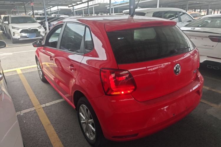 Used Volkswagen Polo 2016 1.6L Automatic Comfort Model Rear Left 45 Deg