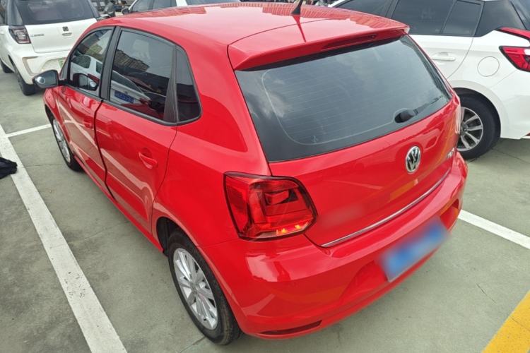 Used Volkswagen Polo 2016 1.6L Automatic Luxury Model Rear Left 45 Deg