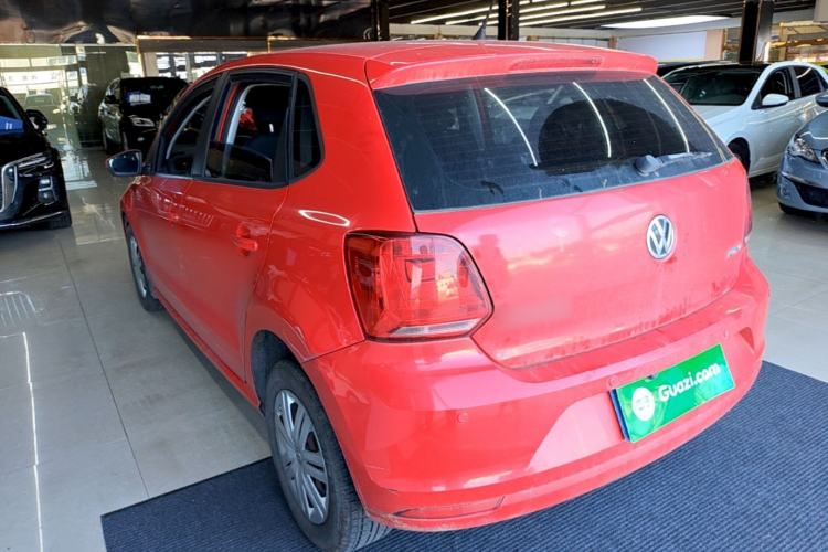 Used Volkswagen Polo 2016 1.4L Automatic Trendy Model Rear Left 45 Deg