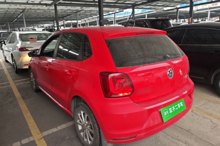 Used Volkswagen Polo 2016 1.6L Automatic Comfort Model Rear Left 45 Deg