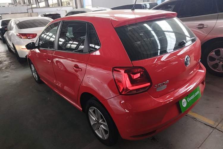 Used Volkswagen Polo 2016 1.4L Automatic Trendy Model Rear Left 45 Deg