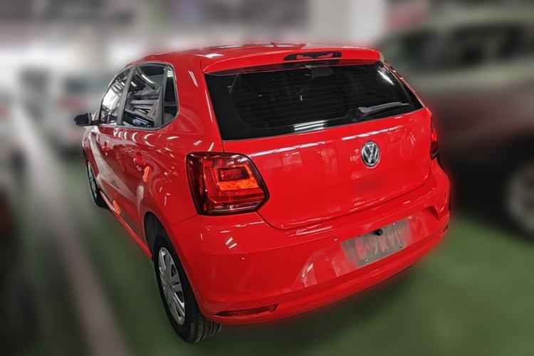 Used Volkswagen Polo 2016 1.4L Automatic Trendy Model Rear Left 45 Deg