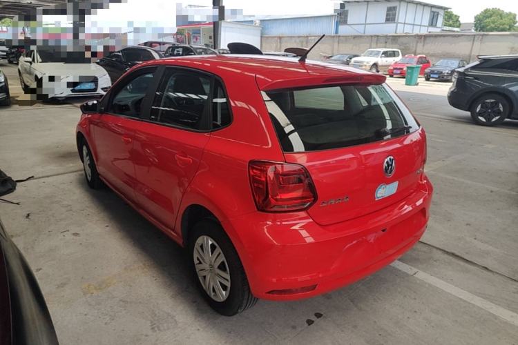 Used Volkswagen Polo 2016 1.4L Automatic Trendy Model Rear Left 45 Deg