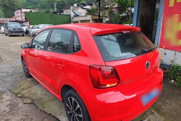 Used Volkswagen Polo 2016 1.4L Automatic Trendy Model Rear Left 45 Deg