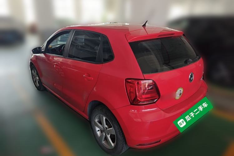 Used Volkswagen Polo 2016 1.6L Automatic Comfort Model Rear Left 45 Deg