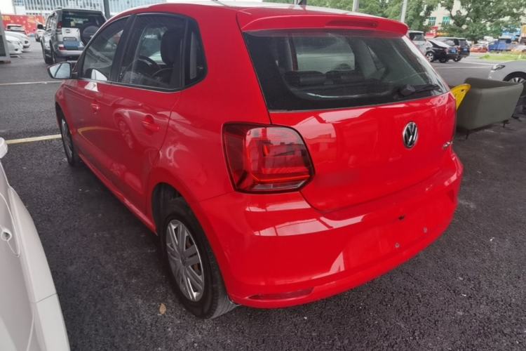 Used Volkswagen Polo 2016 1.4L Automatic Trendy Model Rear Left 45 Deg