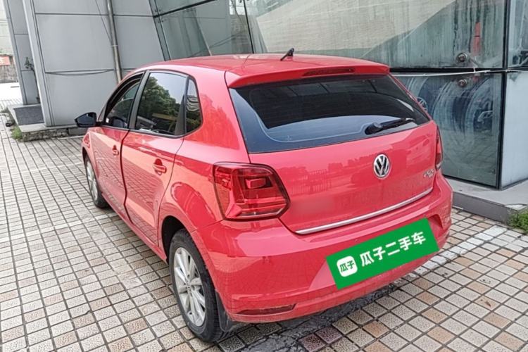 Used Volkswagen Polo 2016 1.6L Automatic Luxury Model Rear Left 45 Deg