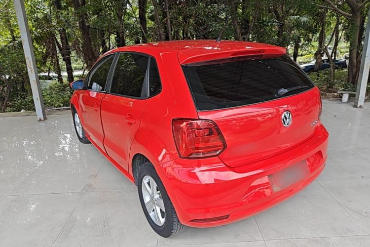 Used Volkswagen Polo 2016 1.4L Automatic Trendy Model Rear Left 45 Deg