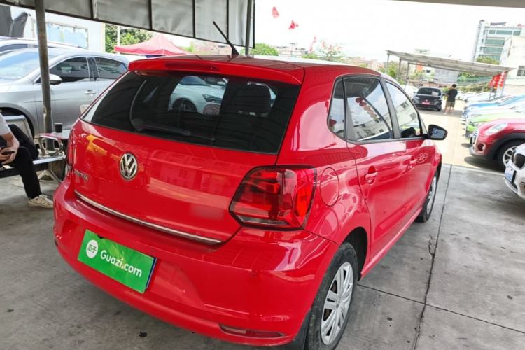 Used Volkswagen Polo 2016 1.4L Automatic Trendy Model Rear Right 45 Deg