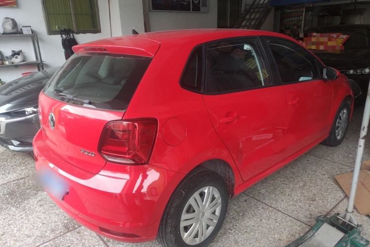 Used Volkswagen Polo 2016 1.4L Automatic Trendy Model Rear Right 45 Deg