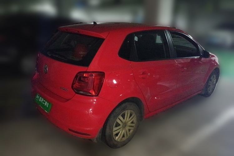 Used Volkswagen Polo 2016 1.4L Automatic Trendy Model Rear Right 45 Deg