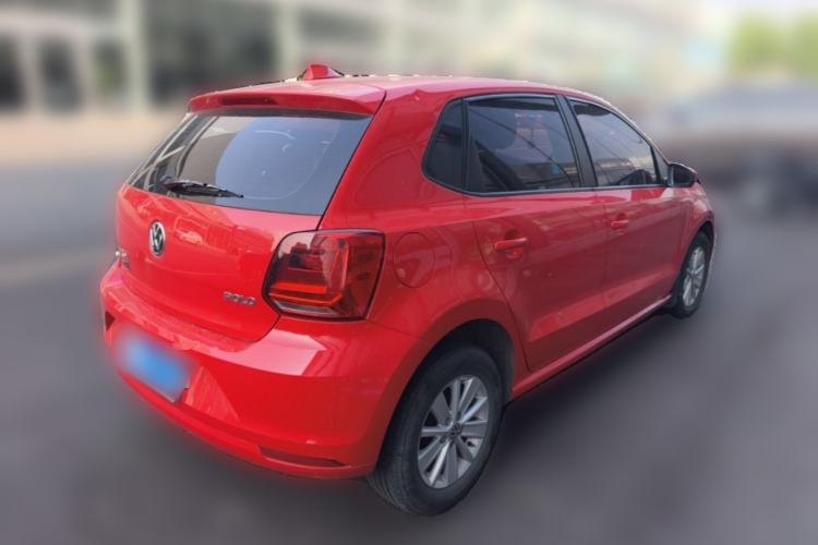 Used Volkswagen Polo 2016 1.4L Manual Fashion Model Rear Right 45 Deg