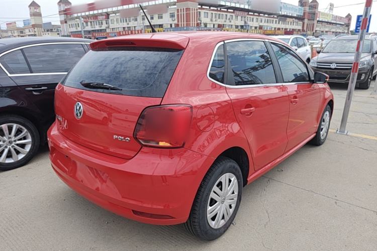 Used Volkswagen Polo 2016 1.4L Automatic Trendy Model Rear Right 45 Deg