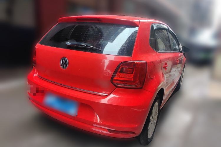 Used Volkswagen Polo 2016 1.6L Automatic Luxury Model Rear Right 45 Deg