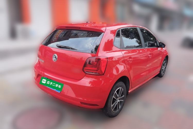 Used Volkswagen Polo 2016 1.4L Automatic Trendy Model Rear Right 45 Deg