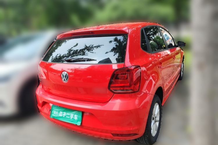 Used Volkswagen Polo 2016 1.4L Automatic Trendy Model Rear Right 45 Deg