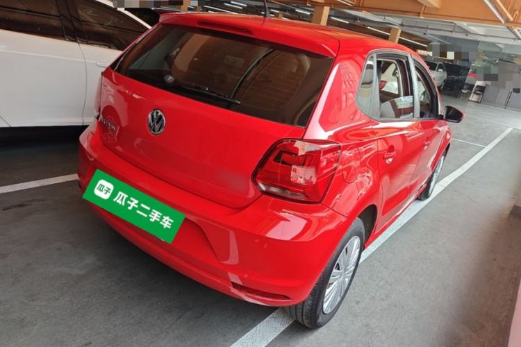 Used Volkswagen Polo 2016 1.6L Automatic Comfort Model Rear Right 45 Deg