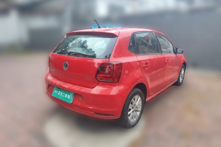 Used Volkswagen Polo 2016 1.4L Manual Fashion Model Rear Right 45 Deg