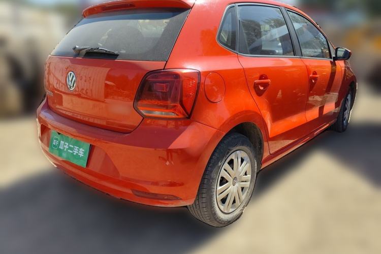 Used Volkswagen Polo 2016 1.4L Manual Fashion Model Rear Right 45 Deg