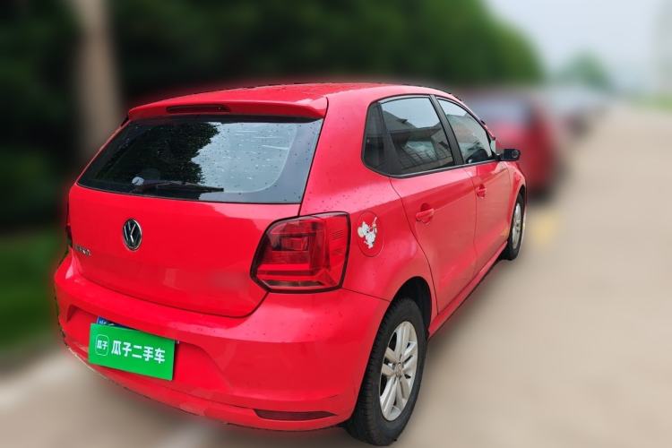 Used Volkswagen Polo 2016 1.4L Automatic Trendy Model Rear Right 45 Deg
