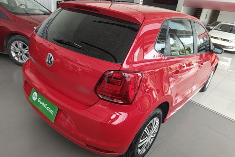 Used Volkswagen Polo 2016 1.4L Automatic Trendy Model Rear Right 45 Deg