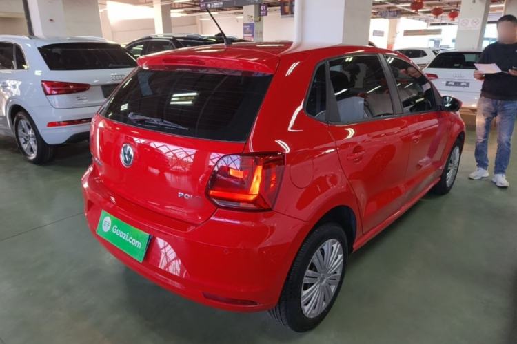 Used Volkswagen Polo 2016 1.6L Automatic Comfort Model Rear Right 45 Deg