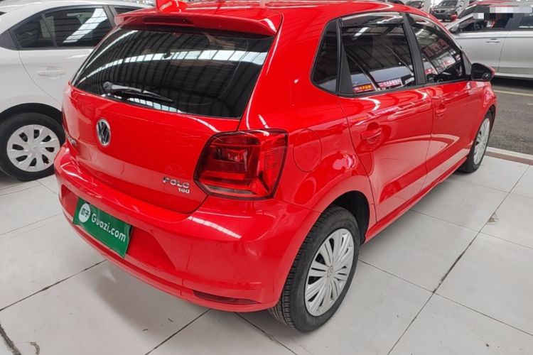 Used Volkswagen Polo 2016 1.6L Automatic Comfort Model Rear Right 45 Deg