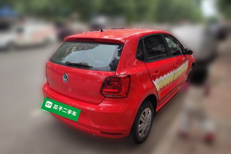 Used Volkswagen Polo 2016 1.4L Manual Fashion Model Rear Right 45 Deg