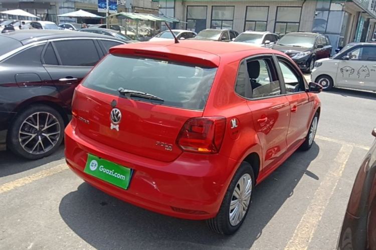 Used Volkswagen Polo 2016 1.6L Automatic Comfort Model Rear Right 45 Deg