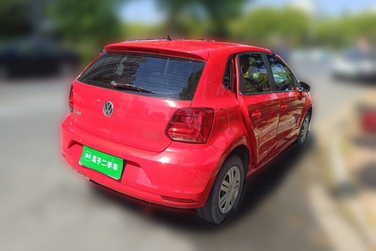 Used Volkswagen Polo 2016 1.4L Manual Fashion Model Rear Right 45 Deg