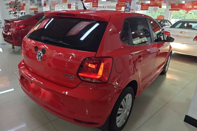 Used Volkswagen Polo 2016 1.6L Automatic Comfort Model Rear Right 45 Deg