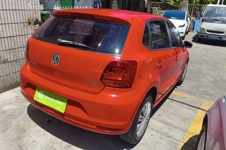 Used Volkswagen Polo 2016 1.6L Automatic Comfort Model Rear Right 45 Deg