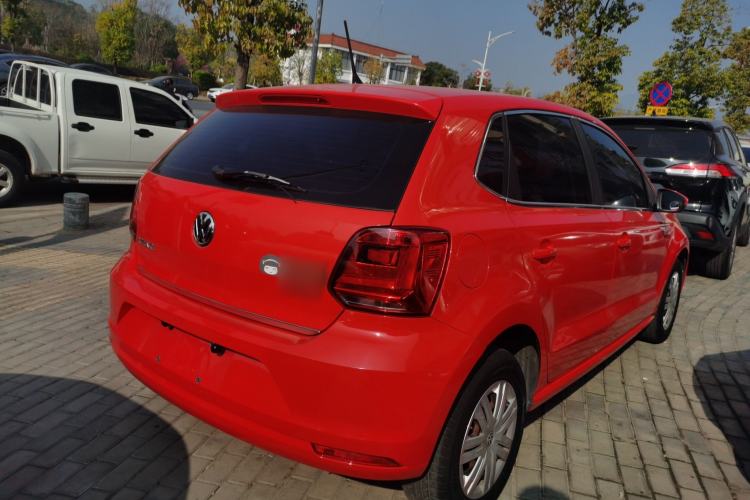 Used Volkswagen Polo 2016 1.4L Automatic Trendy Model Rear Right 45 Deg