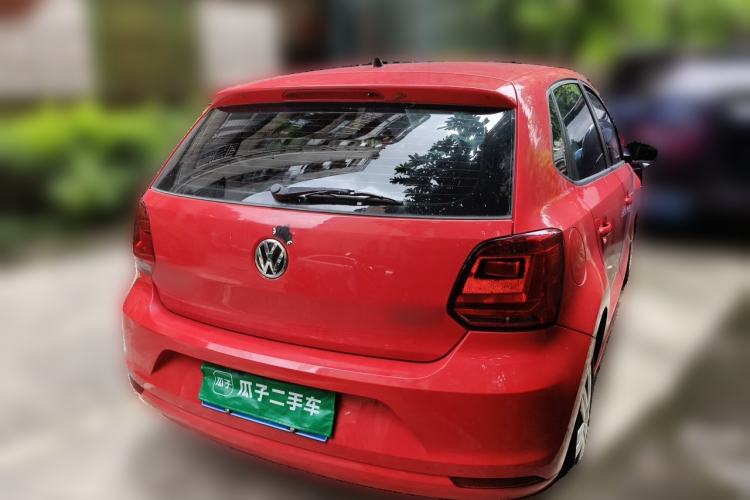 Used Volkswagen Polo 2016 1.4L Automatic Trendy Model Rear Right 45 Deg