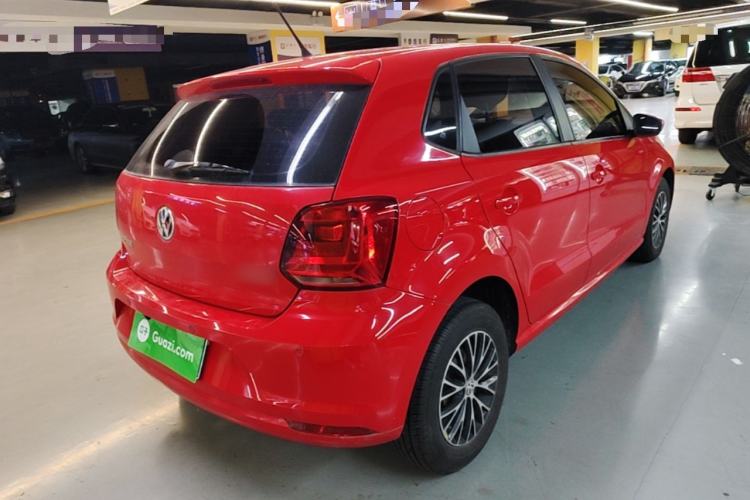 Used Volkswagen Polo 2016 1.4L Automatic Trendy Model Rear Right 45 Deg