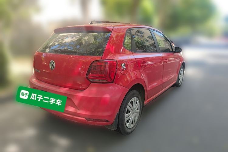 Used Volkswagen Polo 2016 1.4L Automatic Trendy Model Rear Right 45 Deg