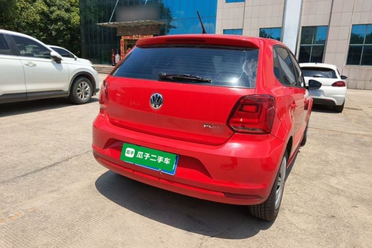Used Volkswagen Polo 2016 1.6L Automatic Comfort Model Rear Right 45 Deg