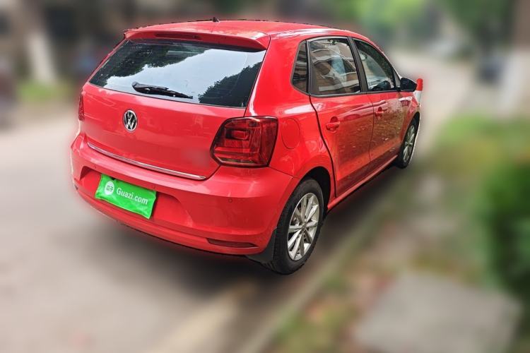 Used Volkswagen Polo 2016 1.6L Automatic Luxury Model Rear Right 45 Deg