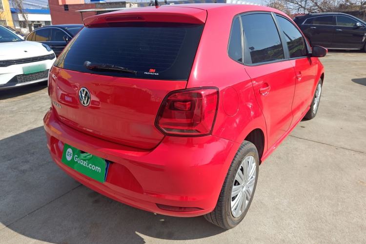 Used Volkswagen Polo 2016 1.6L Automatic Comfort Model Rear Right 45 Deg