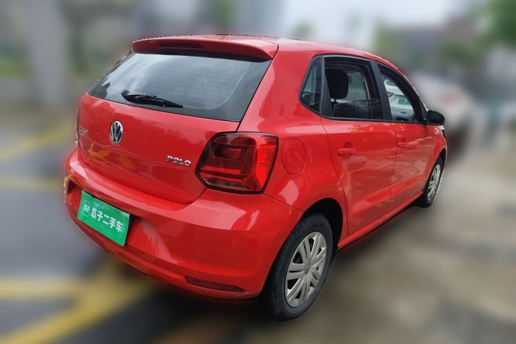 Used Volkswagen Polo 2016 1.4L Automatic Trendy Model Rear Right 45 Deg