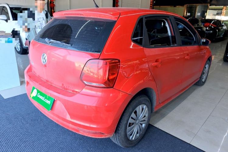 Used Volkswagen Polo 2016 1.4L Automatic Trendy Model Rear Right 45 Deg